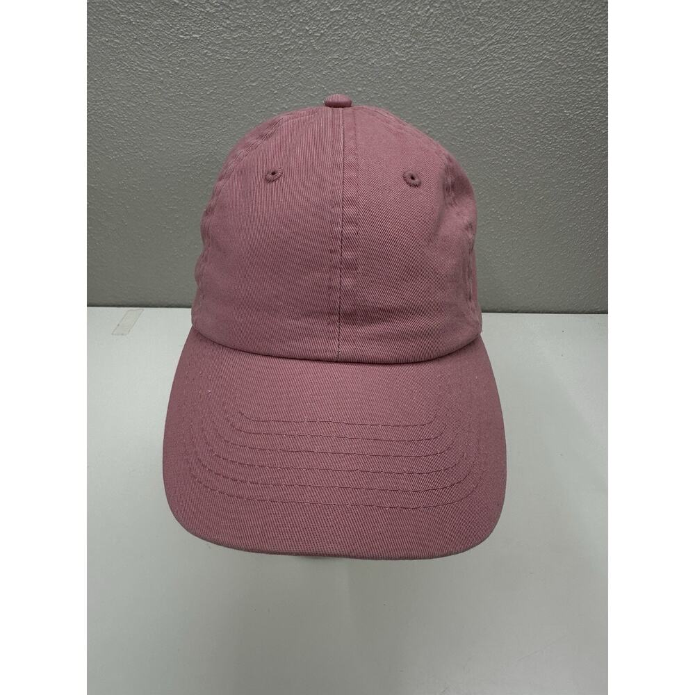 Prince & Fox Womens Baseball Hat Pink Logo Embroidered Adjustable